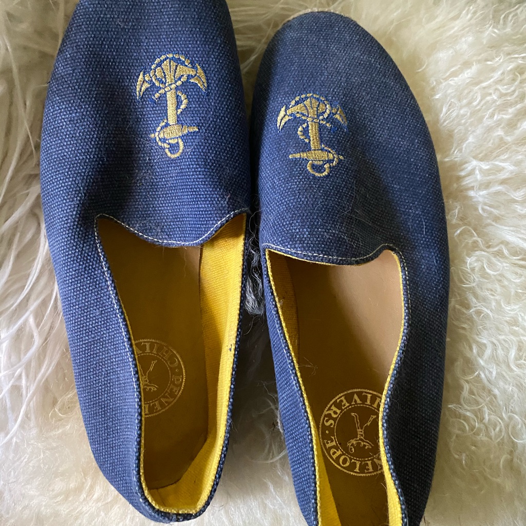 Penelope Chilvers 10 40 Blue Espadrilles Loafers
